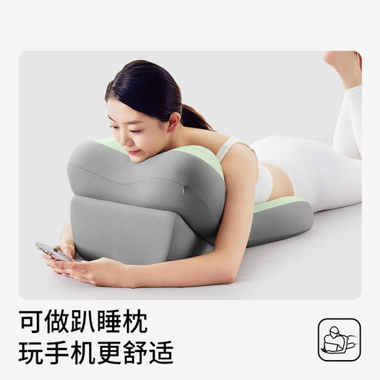 Bedside Cushion, Neck and Waist Support Pillow, Sofa Bed Lumbar Support Artifact, Bedroom Reading Backrest Cushion - image 2