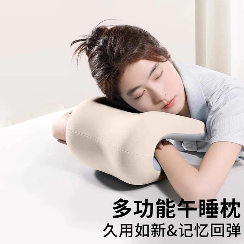 Long-Sitting Lumbar Support Office Chair Back Cushion, Chair Headrest, Reclining Pillow, Nap Lumbar Support Comfort Cushion - image 5