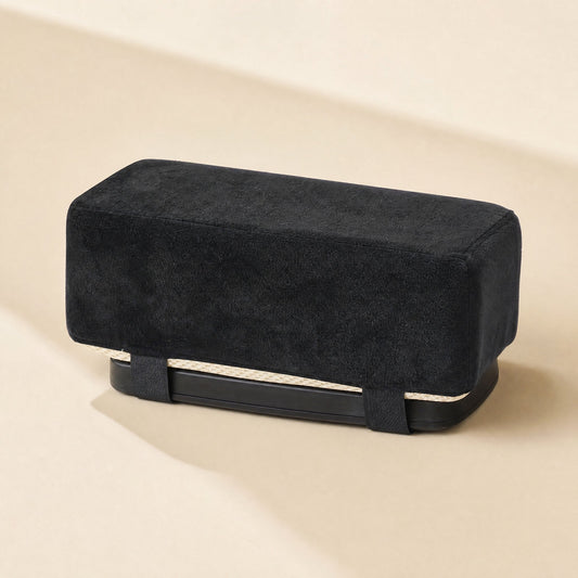 Dutch velvet office chair armrest pad with a soft height-increasing cushion - view 2