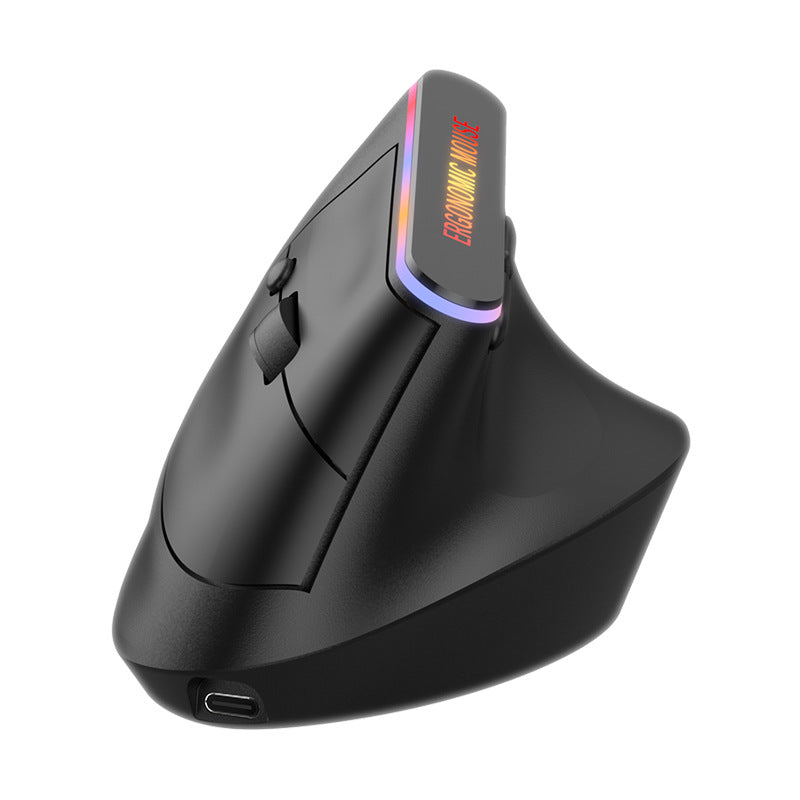 2.4g Bluetooth Dual-Mode Vertical Mouse Ergonomic Charging Silent Mouse Computer Peripherals Factory Direct Shipping - image 5