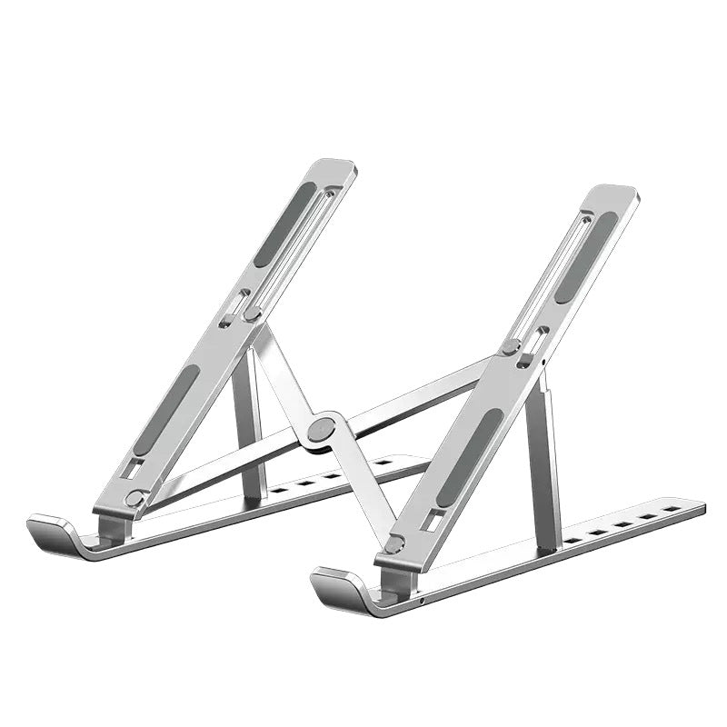 Cross-Border Aluminum Alloy Laptop Stand Foldable Storage Portable Desktop Height-Adjustable Tablet Support Stand - image 5