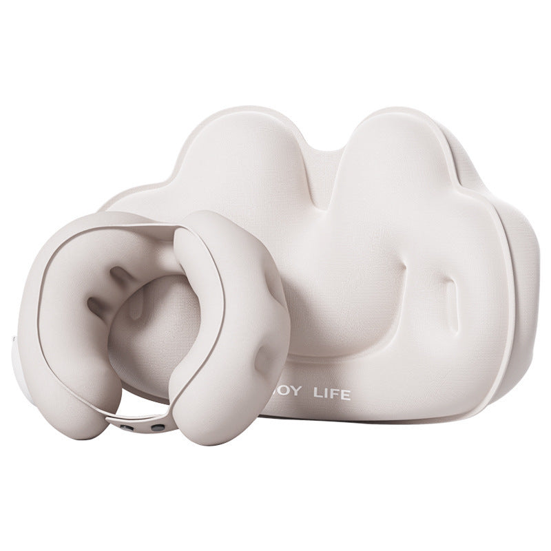 Portable Foldable Outdoor Inflatable Pillow Wholesale Convenient Inflatable Lumbar Cushion Travel Inflatable Lumbar Support Travel Essential Neck Pillow - image 5