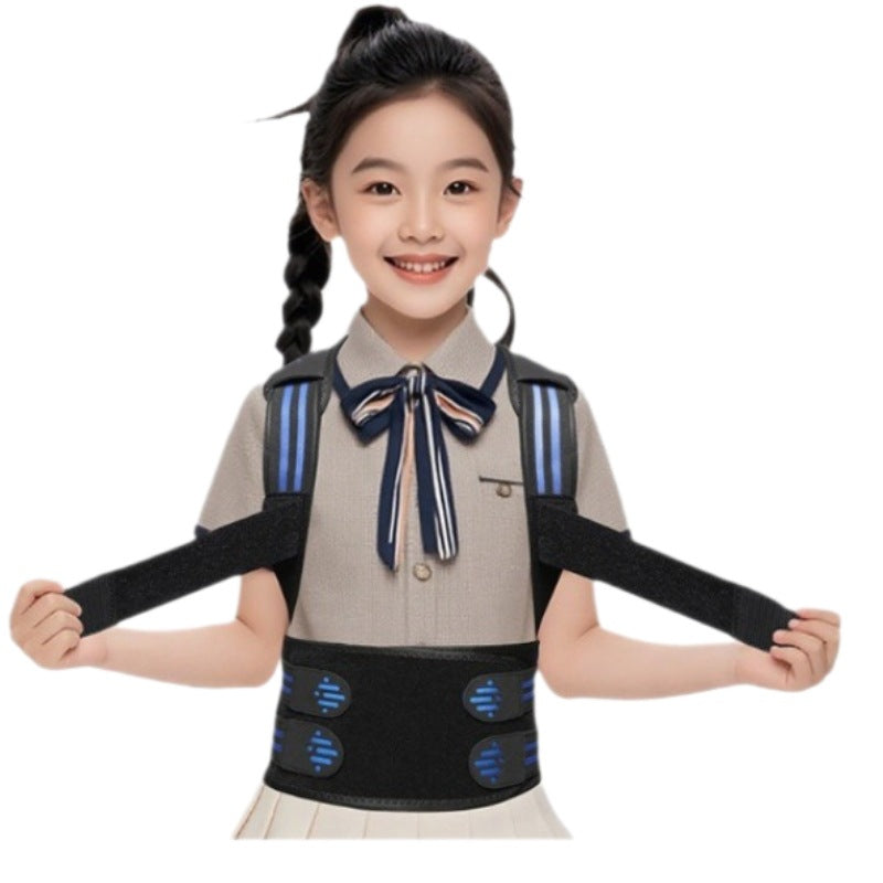 Student Anti-Hunchback Corrector, Smart Reminder Device for Children's Writing and Sitting Posture, Breathable, Non-Pinchable, Adjustable Shoulder Strap - image 5