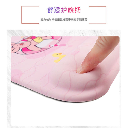 Foam wrist rest mouse pad, popular ergonomic hand rest, custom-made according to design, specialized for office and gaming, wholesale mouse pad - image 2