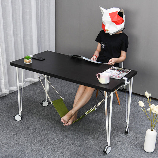 1 Footrest Hammock, Creative Hanging Footrest Hammock under the Desk to Relieve Foot Fatigue - image 2