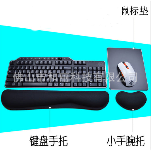 Memory Foam Promotional Gift Hand Pillow Keyboard Wrist Rest Mouse Pad Set Color Printed Support Computer in Stock - image 2