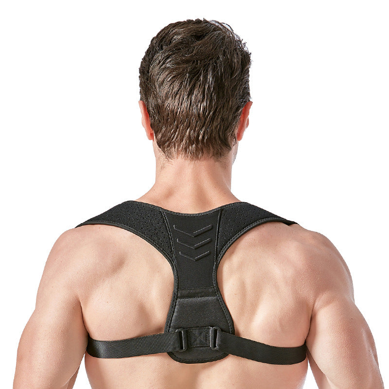Source Manufacturer Shoulder and Back Fixation Belt Back Posture Winch Breathable Invisible Children and Adults Fixed Belt Wholesale - image 5
