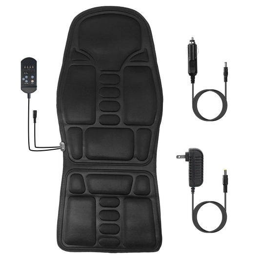 Back Massager Cushion Electric Massage Car Seat Cushion Chair Pad W Heating…