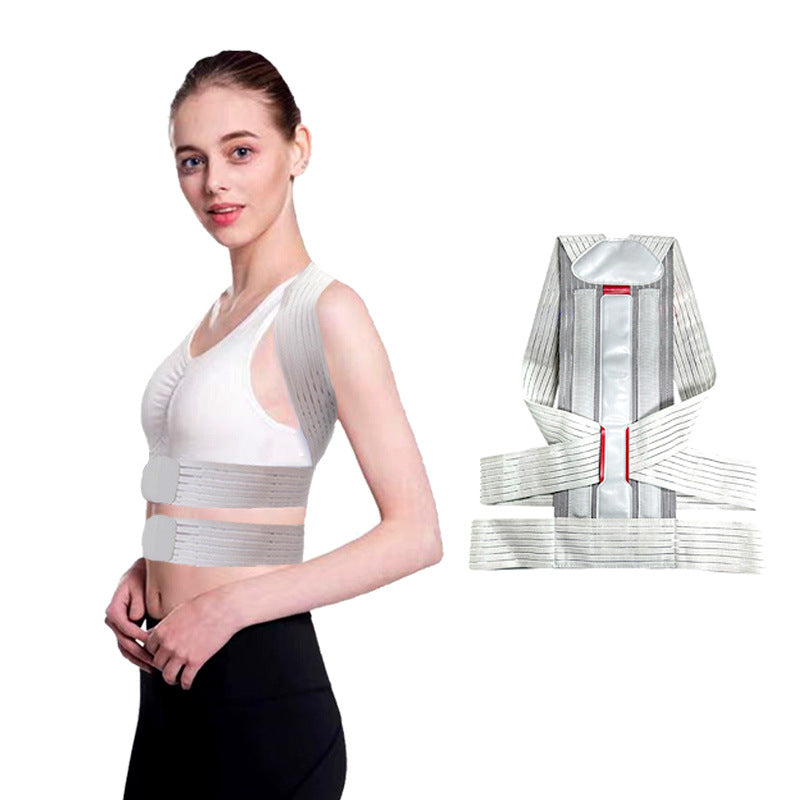 Cross-Border Hot-Selling Posture Correction Belt for Students Sitting Posture Belt for Men and Women Invisible Back Fixed Belt Shoulder and Back Support Belt - image 5