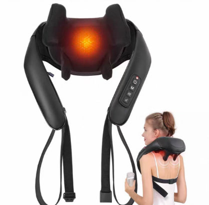 Neck And Shoulder Massager For The Cervical Spine