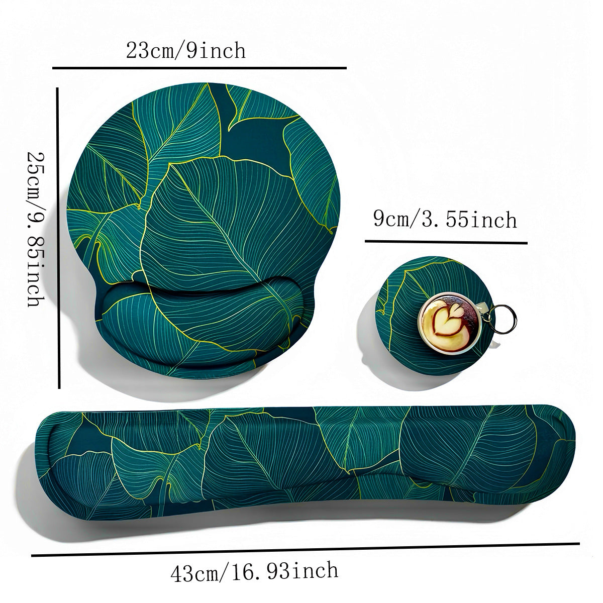 Colorful Memory Foam Keyboard Pad, Keyboard Wrist Rest Pad, Manufacturer Direct Sales, Long-Term In-Stock Supply, Wrist Rest Set - image 2