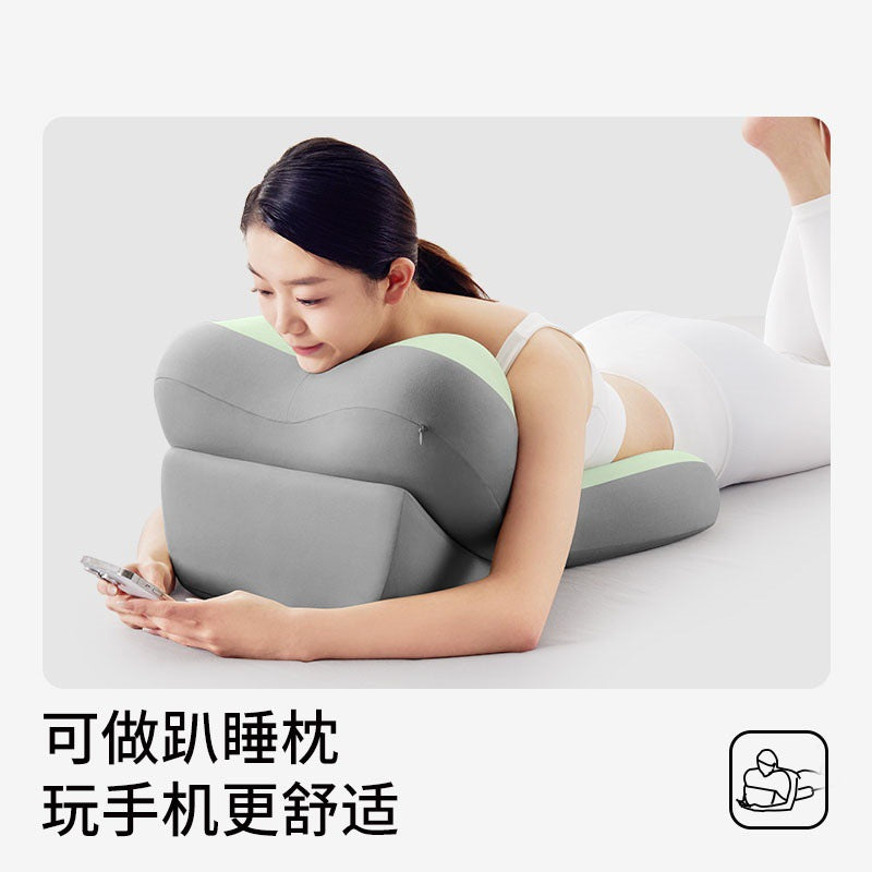 Bedside Cushion, Neck and Waist Support Pillow, Sofa Bed Lumbar Support Artifact, Bedroom Reading Backrest Cushion - image 2
