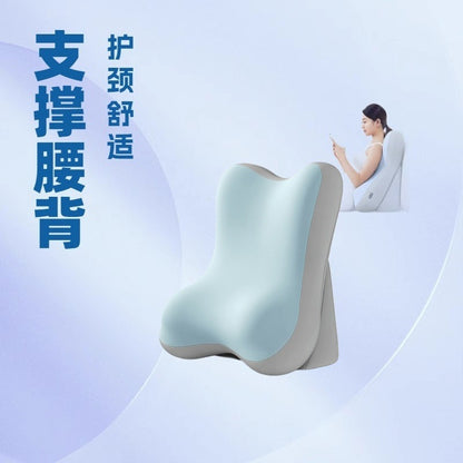 Bedside Cushion, Neck and Waist Support Pillow, Sofa Bed Lumbar Support Artifact, Bedroom Reading Backrest Cushion - image 4