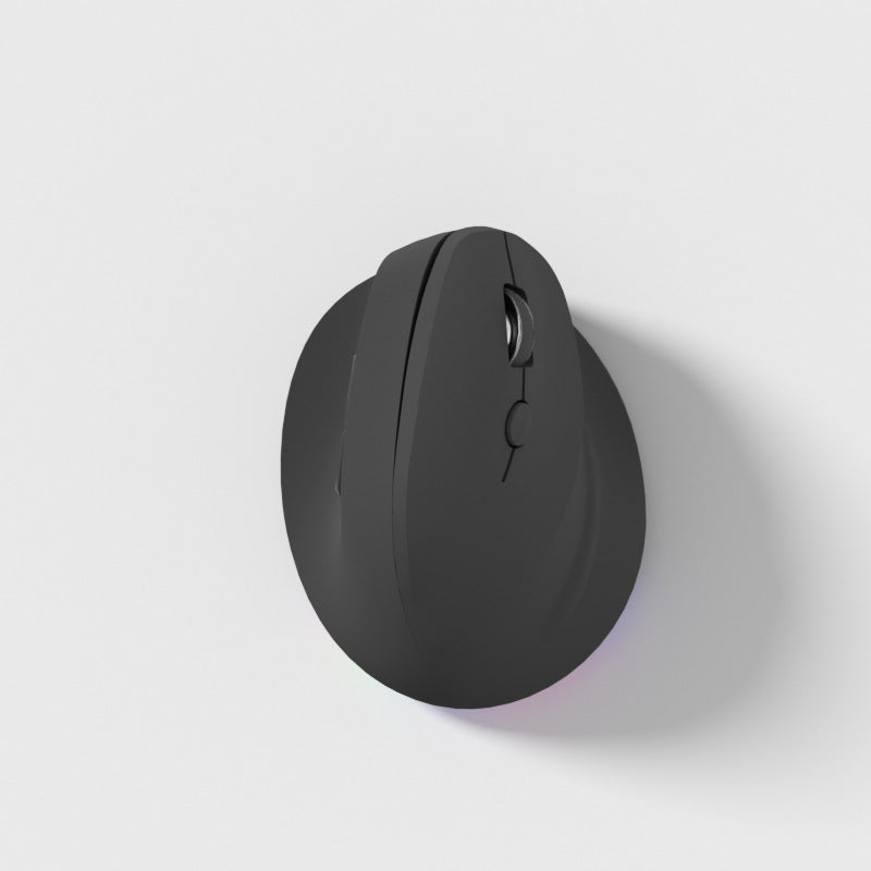 Cross-Border Wholesale Ergonomic Mouse Display Screen Bluetooth Three-Mode Wireless Mouse Wireless Charging Vertical Mouse - image 5