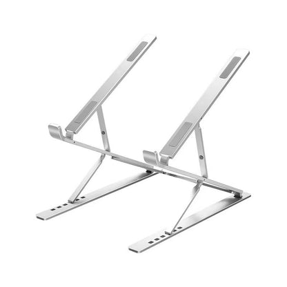 Aluminum Alloy Laptop Stand Double-Layer Stand N 20% off Stackable Portable Business Adjustable Cooling Heightening Base - image 5