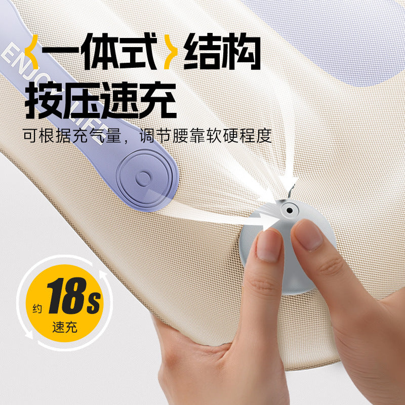 Inflatable Lumbar Pillow, Seat Lumbar Cushion, Office Lumbar Support Pad, Essential Car Accessory, Car Lumbar Support - image 4