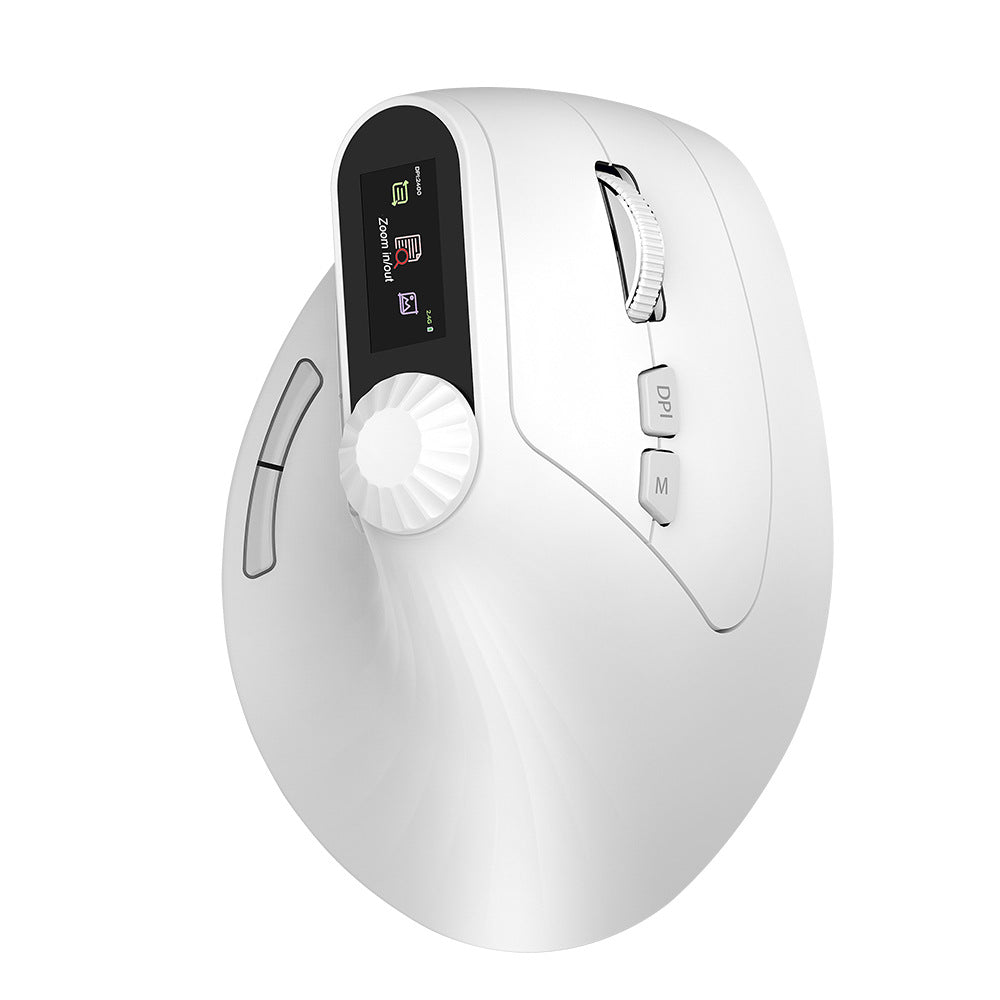 Wireless Bluetooth Mouse Ergonomic Vertical Multi-Functional Medium and Large Hand Mouse Charging Dual-Mode 2.4g Office Mouse - image 5