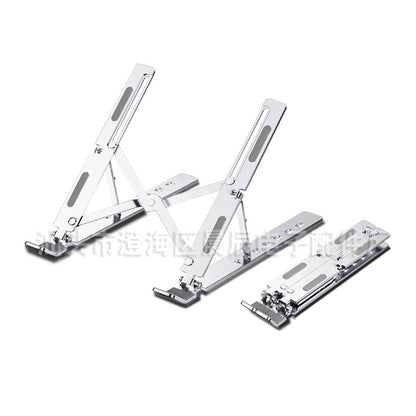 Carbon Steel Laptop Stand Foldable 18inch Aluminum Alloy N3 Stand Portable Storage Tablet Multi-Position Support Stand - image 5