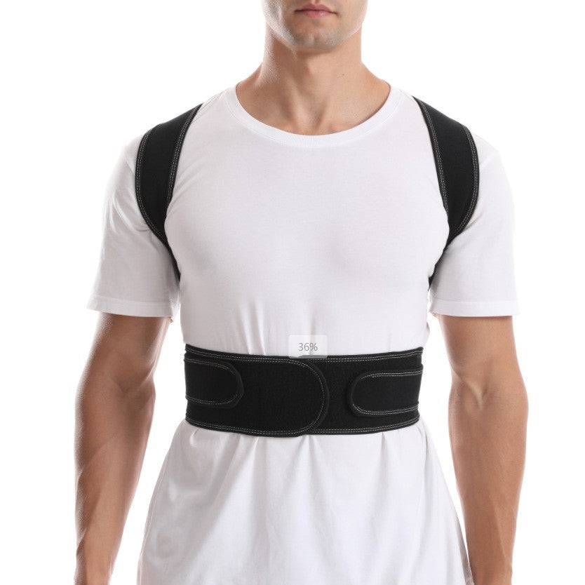 Cross-Border Anti-Hunchback Adult Posture Correction Belt, Comfortable and Breathable Support Corrector for Correcting Sitting Posture - image 3