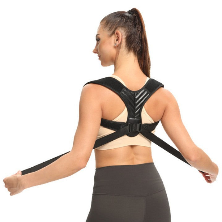 Cross-Border Adult Back Support Belt for Men and Women, Anti-Hunchback Posture Corrector, Chest Straightening and Shoulder Opening Reminder, Sitting Posture Aid - image 4