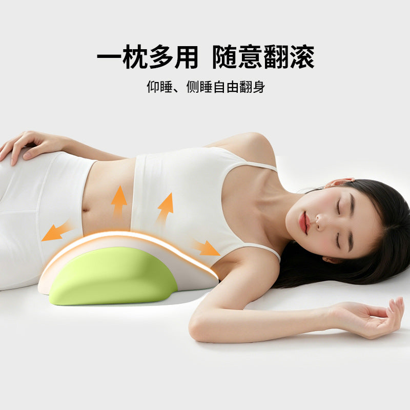 New cross-border double-layer memory foam home lumbar support cushion for side sleeping on the bed, waist support pad, and lumbar pillow - image 2