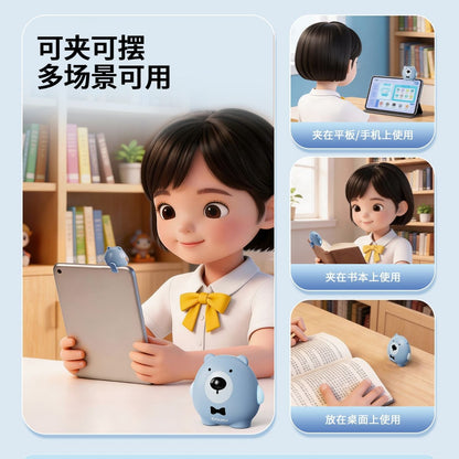 ouku Eye Protection Bear Children's Smart Sitting Posture Reminder Device Primary School Students' Writing Posture Corrector Anti-Head-Down Gadget - image 5