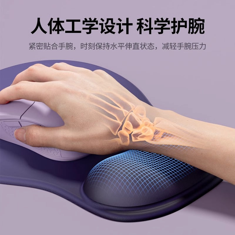 Wrist Support Mouse Pad, Ergonomic Wrist Rest for Women, Wrist Support for Men, Anti-Jq Inflammation Silicone Pad - image 2