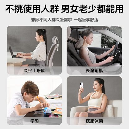 Ergonomic Lumbar Support Cushion for Prolonged Sitting, Backrest Cushion, Waist Support, Posture Correction, Anti-Hunchback Chair - image 3