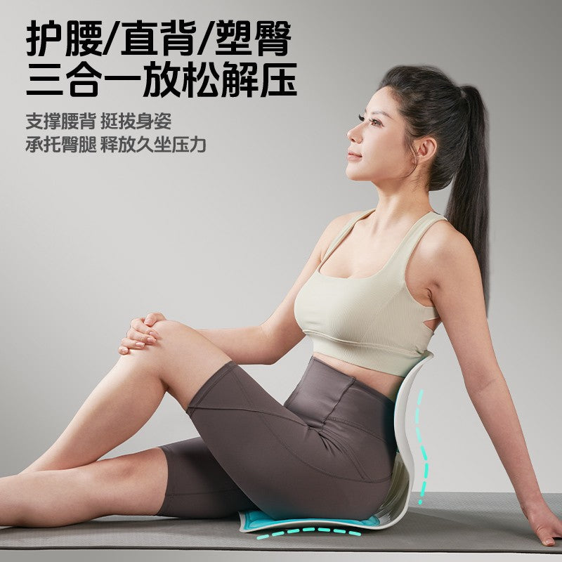 Ergonomic Lumbar Support Cushion for Prolonged Sitting, Backrest Cushion, Waist Support, Posture Correction, Anti-Hunchback Chair - image 4