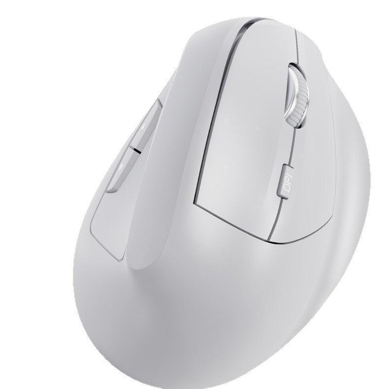 Cross-border factory ergonomic wireless vertical mouse, silent business office Bluetooth gaming rechargeable wireless mouse - image 5