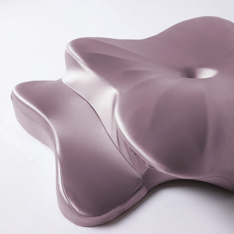 Cross-Border Zero-Pressure Memory Foam Butterfly Pillow Deep Sleep Cervical Spine Pillow Slow Rebound Adult-Specific Pillow Single Pack - image 3