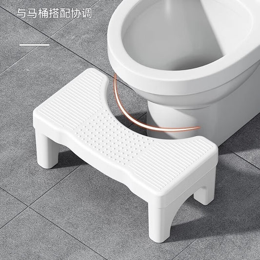 Toilet stool, toilet footrest, footrest for squatting, bathroom sitting stool, non-slip stool for elderly, pregnant women, and children - image 1