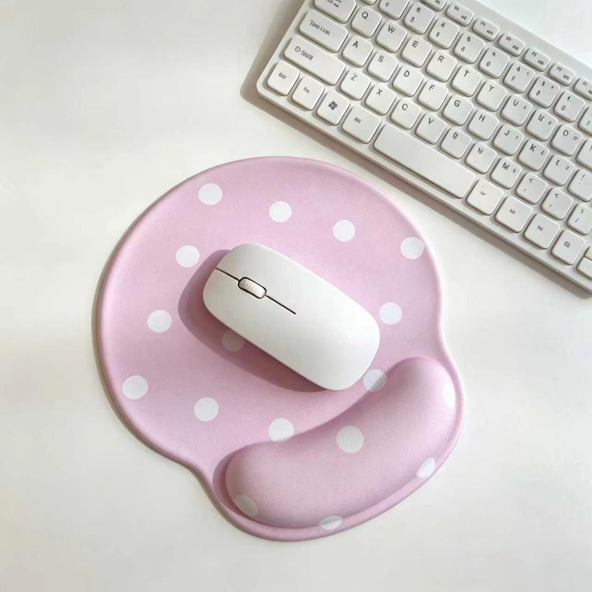 Wrist rest mouse pad, non-slip ergonomic keyboard wrist rest, silicone wrist rest set, custom-made mouse wrist rest pad - image 2
