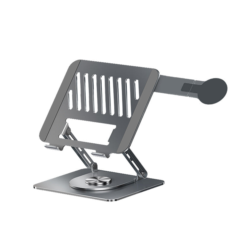 Computer stand, foldable laptop cooling carbon steel stand, portable, adjustable, rotatable laptop stand - image 5