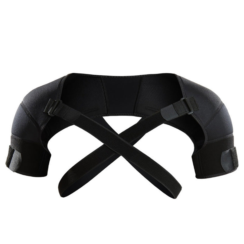New cross-border adjustable cross-sport shoulder strap with dual shoulder support, posture corrector, and breathable protective harness - image 5