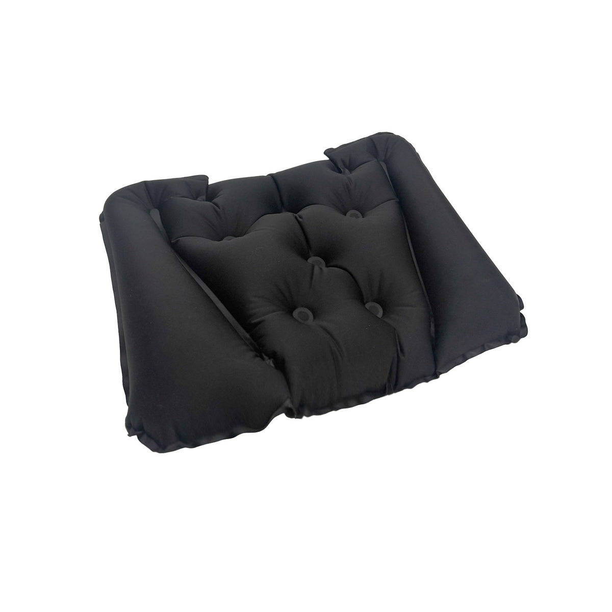 New Travel Essential for Airplanes: Portable Inflatable Lumbar Pillow with Press-Fill Design for Long-Distance Travel and Waist Support - image 4