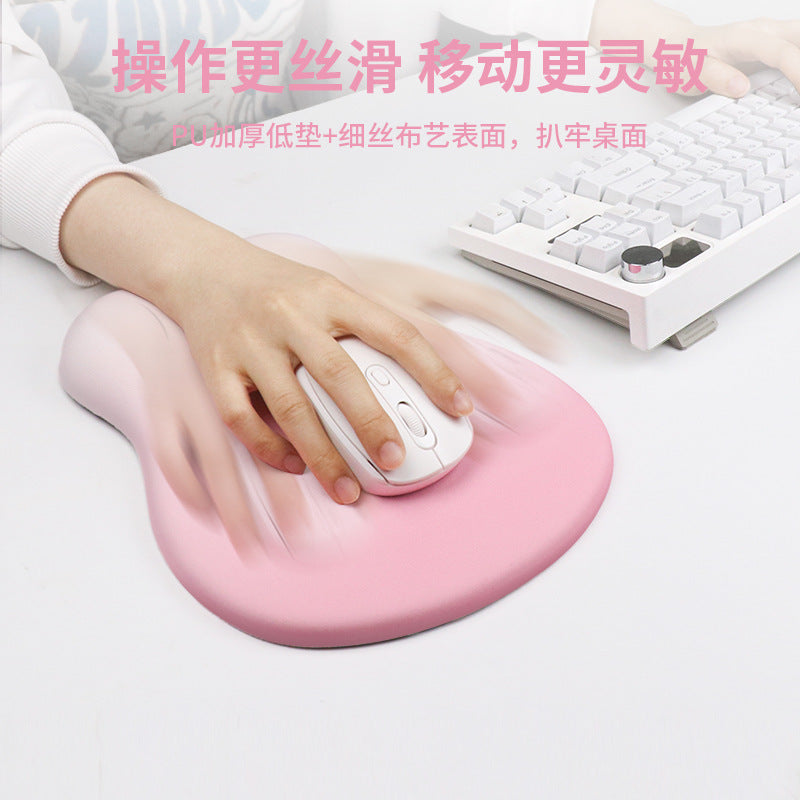 Wrist rest mouse pad, ergonomic wrist support mouse pad, computer office mouse pad, gift wholesale - image 4