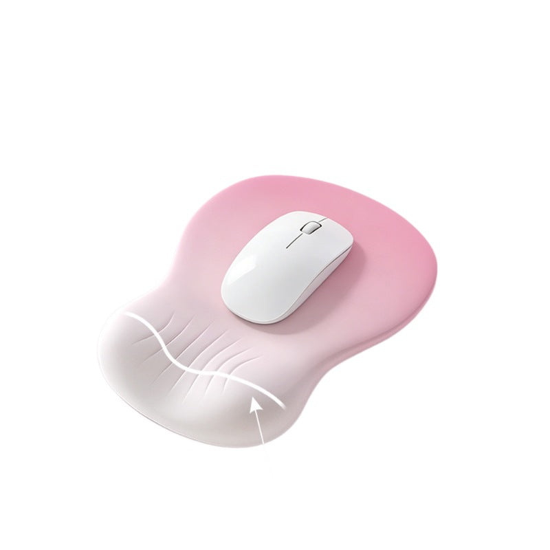 Cross-border mouse pad with wrist support, memory foam ergonomic wrist pad, office mouse pad, wrist rest for women, keyboard hand rest - image 5