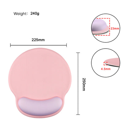 Cross-border hot-selling silicone wrist rest mouse pad wholesale, soft, comfortable, non-slip, can be customized with your own design - image 5