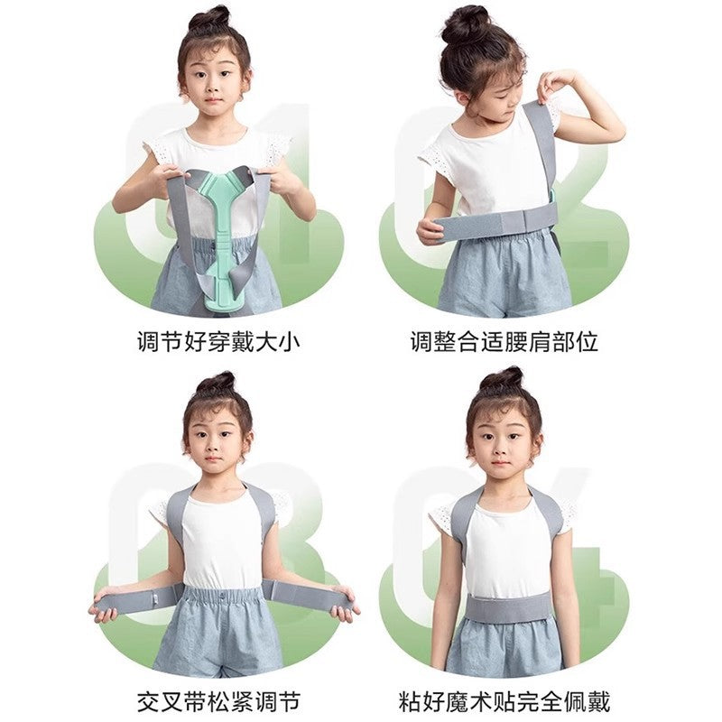 Children's anti-hunchback correction device, youth back corrector, posture corrector for writing and sitting, shoulder and back straightener - image 5
