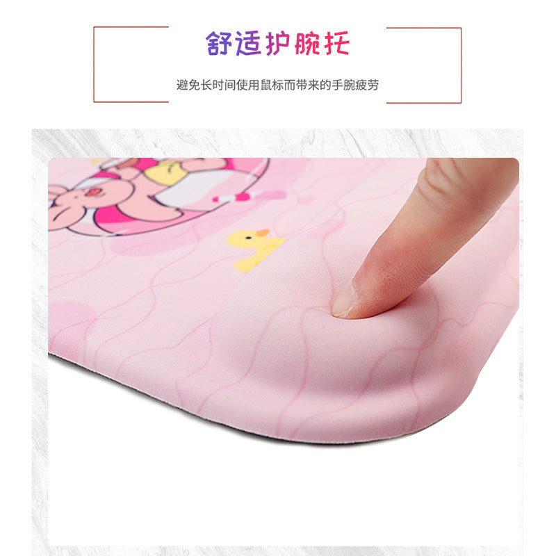 Foam wrist rest mouse pad, popular ergonomic hand rest, custom-made according to design, specialized for office and gaming, wholesale mouse pad - image 2