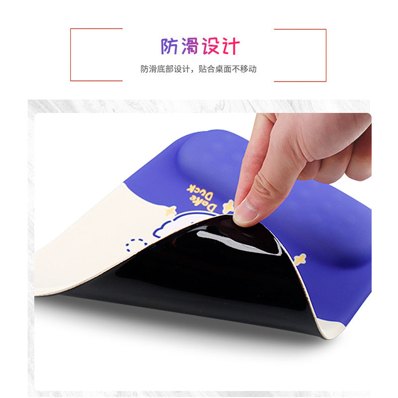 Foam wrist rest mouse pad, popular ergonomic hand rest, custom-made according to design, specialized for office and gaming, wholesale mouse pad - image 3