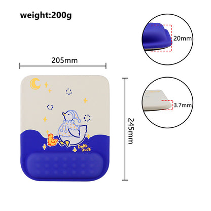 Foam wrist rest mouse pad, popular ergonomic hand rest, custom-made according to design, specialized for office and gaming, wholesale mouse pad - image 4