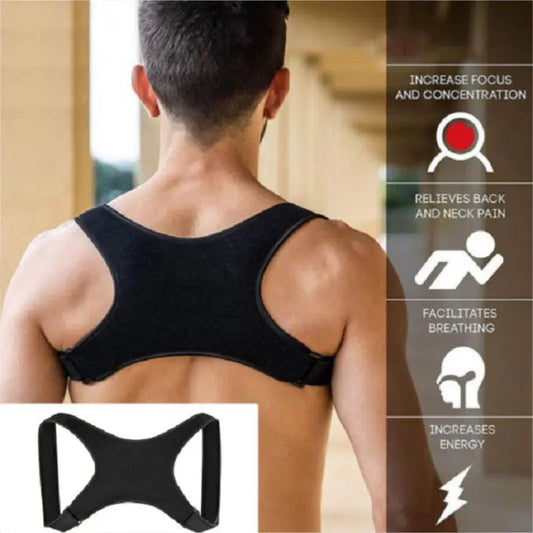 Foreign trade back posture corrector for men and women, chest expander, Amazon wholesale adult corrector, fixed strap for humpback correction - image 2