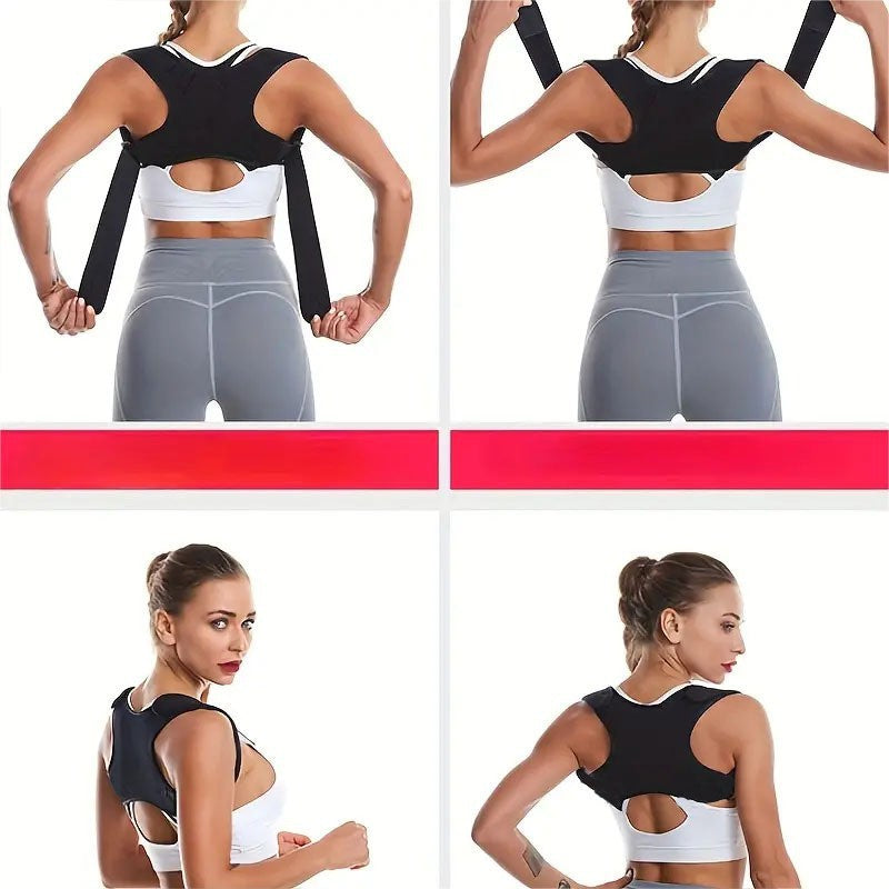 Foreign trade back posture corrector for men and women, chest expander, Amazon wholesale adult corrector, fixed strap for humpback correction - image 3