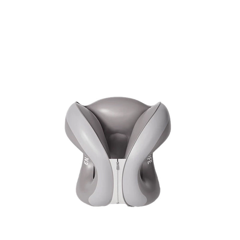 Dual-purpose inflatable lumbar support pillow for sleeping on your stomach, travel pillow, airplane and train cushion, nap pillow for office sleep, inflatable l - image 5