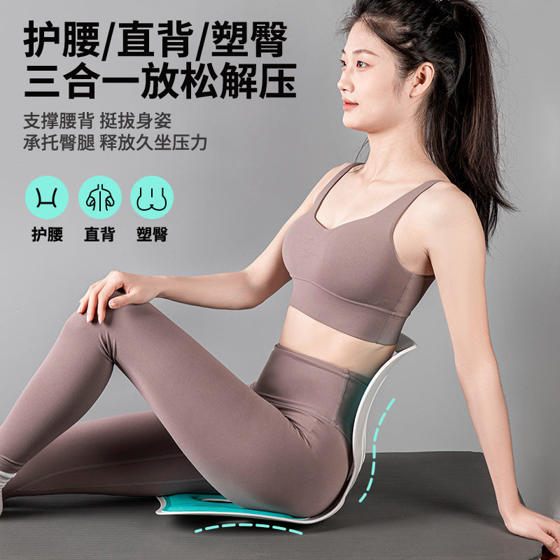 Ergonomic lumbar support cushion for prolonged sitting, office integrated backrest cushion, hip shaping and posture correction for students - image 4