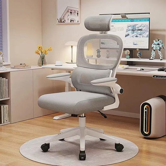 Ergonomic chair, computer chair, home office chair, comfortable for long-term sitting, student gaming chair, bedroom reclining seat - image 1
