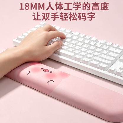 Wholesale wrist rest mouse pad, memory foam wrist cushion, keyboard wrist support, foam silicone office desk mouse wrist rest - image 3