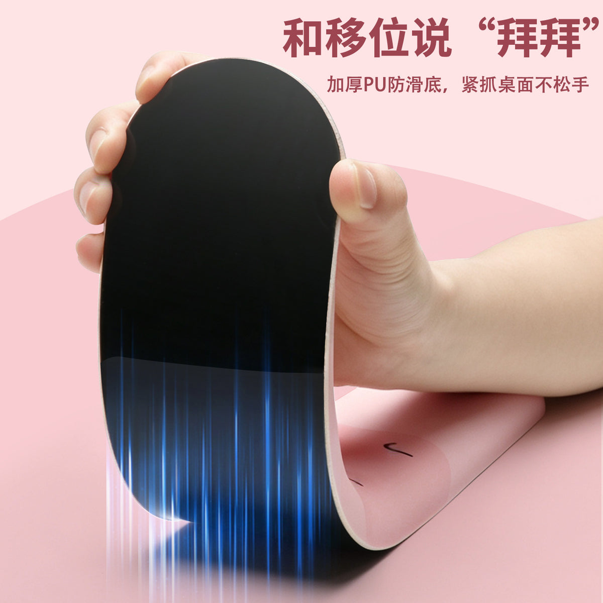 Wholesale wrist rest mouse pad, memory foam wrist cushion, keyboard wrist support, foam silicone office desk mouse wrist rest - image 4